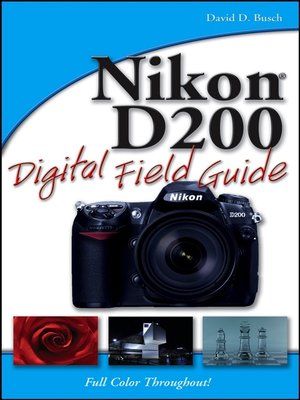 cover image of Nikon D200 Digital Field Guide